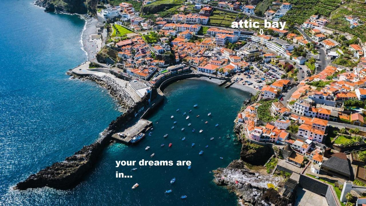 Attic Bay Apartman Câmara de Lobos Kültér fotó