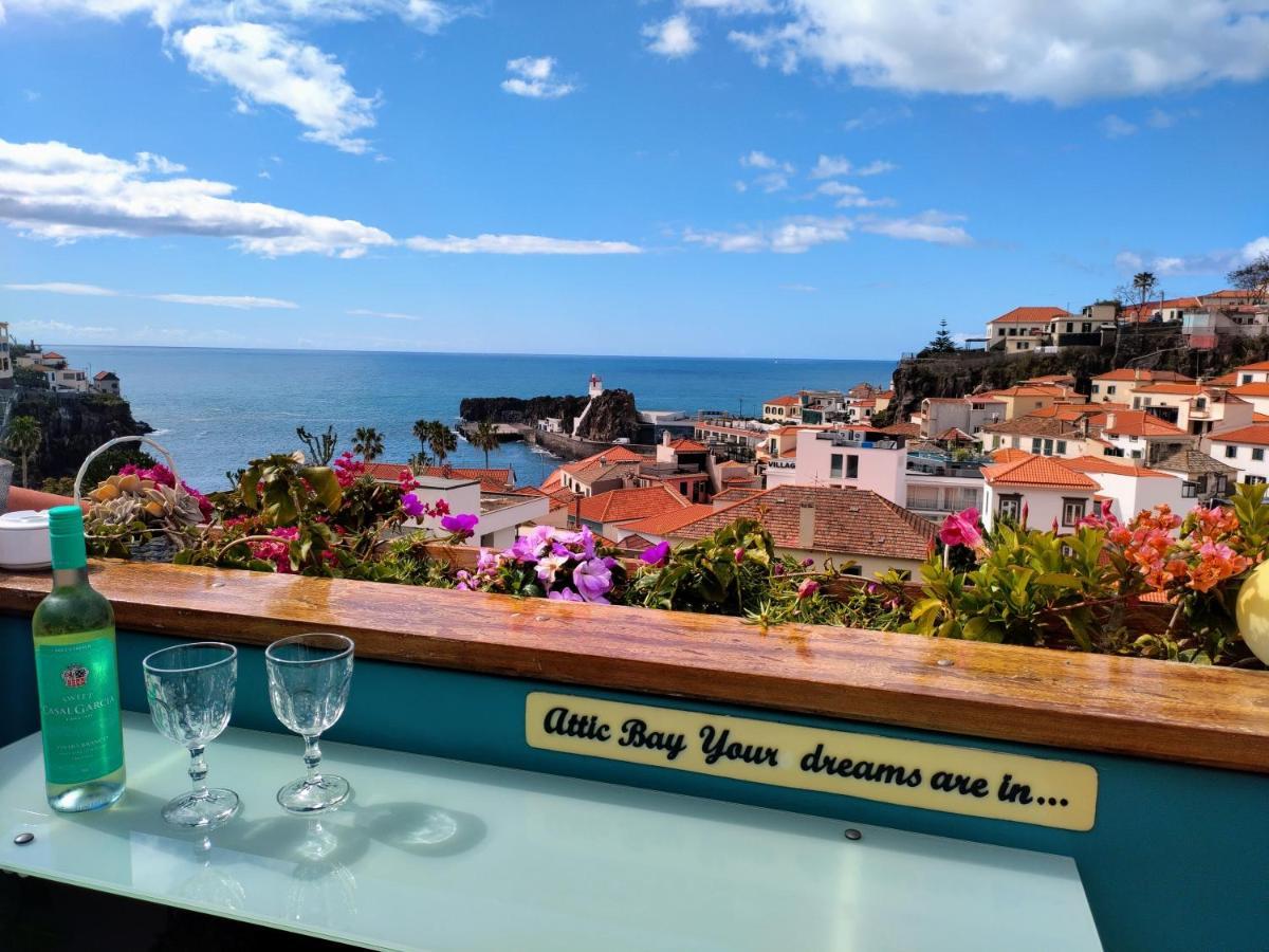 Attic Bay Apartman Câmara de Lobos Kültér fotó